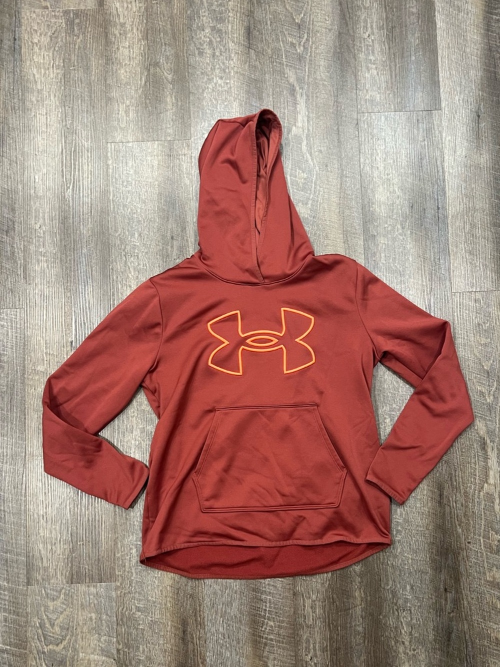 Under Armour Hoodie with Orange Logo